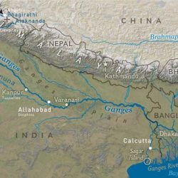 Ganga river tributaries brahmaputra system yamuna upsc india nepal pmfias map indian major ias ganges origin china siang where which